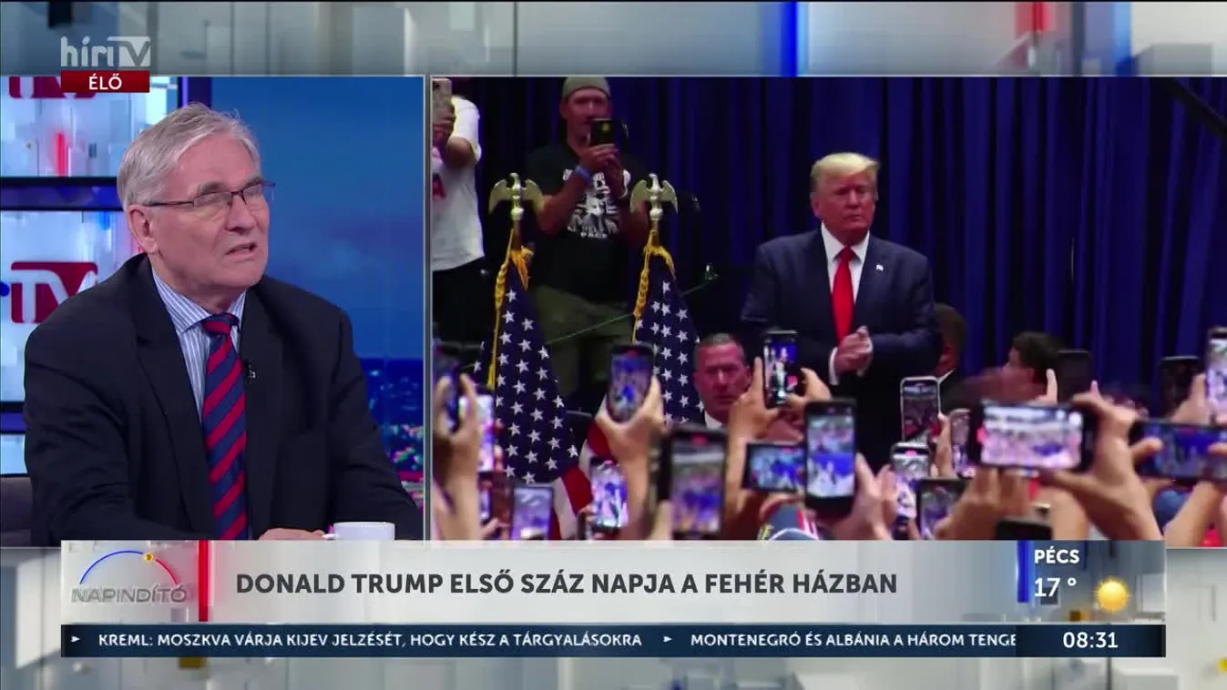 DONALD TRUMP ELSŐ SZÁZ NAPJA A FEHÉR HÁZBAN