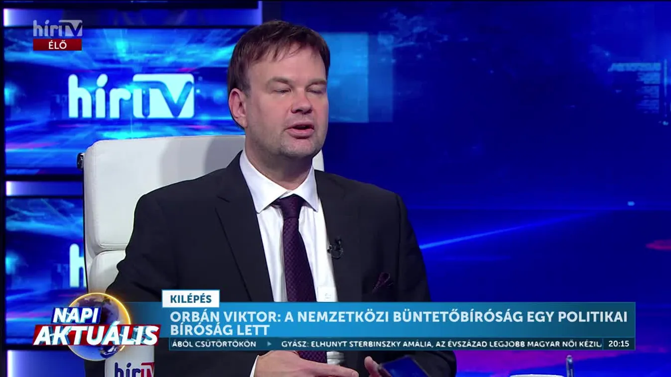 Napi aktuális - Magyarország soha nem ratifikálta az ICC római statútumát