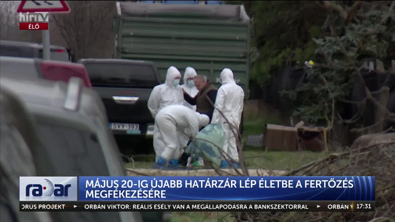 Radar - Május 20-ig újabb határzár lép életbe a fertőzés megfékezésére