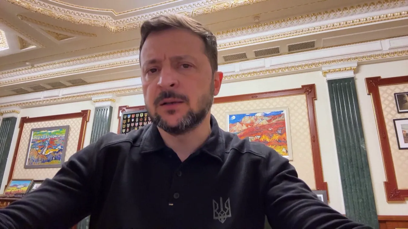 Manipulációs kísérletnek bélyegezte a Putyin által bejelentett fegyverszünetet Zelenszkij + videó