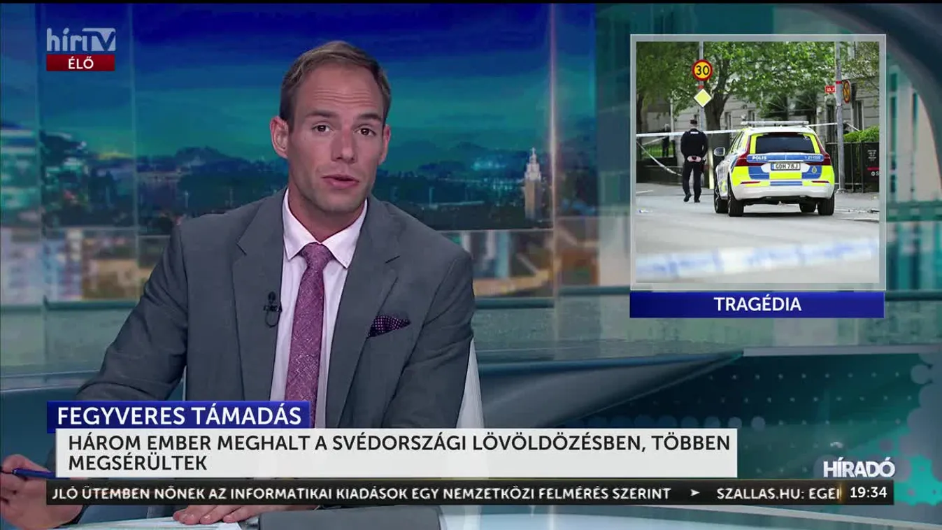 HÁROM EMBER MEGHALT A SVÉDORSZÁGI LÖVÖLDÖZÉSBEN, TÖBBEN MEGSÉRÜLTEK