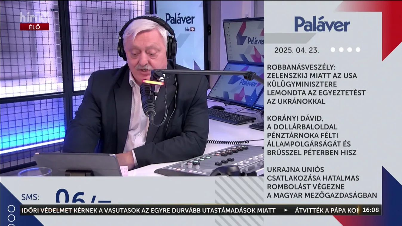 Paláver - Korányi Dávid a dollárbaloldal pénztárnoka félti az állampolgárságát és Magyar Péterben hisz + videó