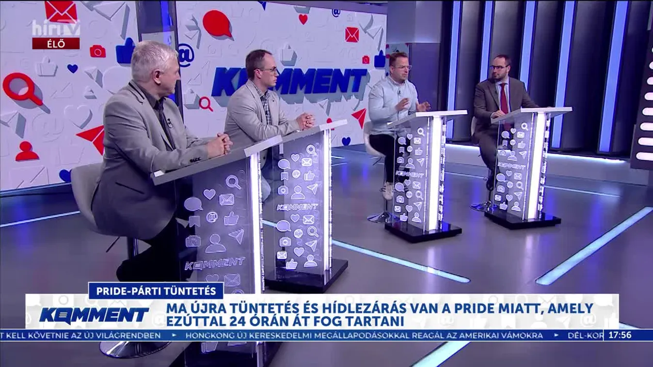 Komment - Tüntetés és hídlezárás a pride miatt