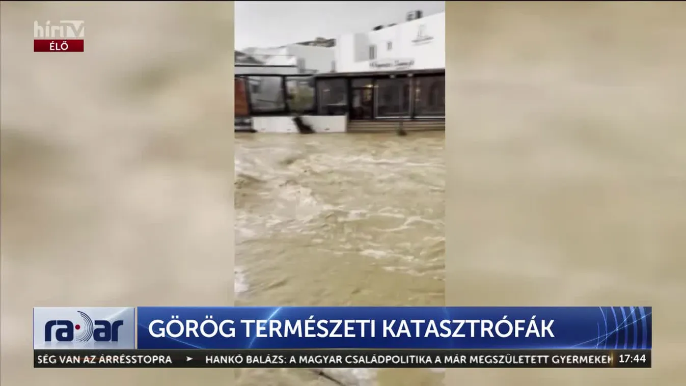 Radar – Görögországi természeti katasztrófák
