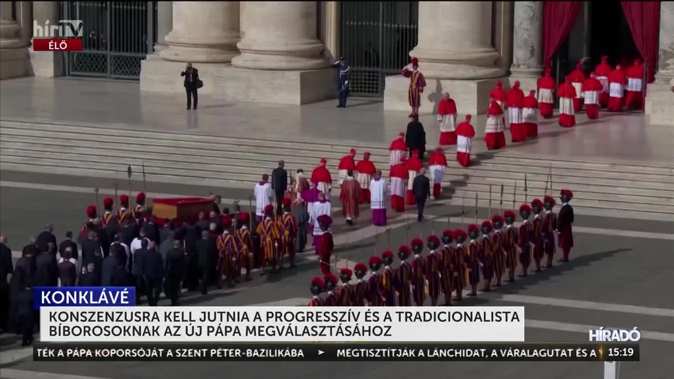 Konszenzusra kell jutnia a progresszív és tradicionalista bíborosoknak az új pápa megválasztásához + videó