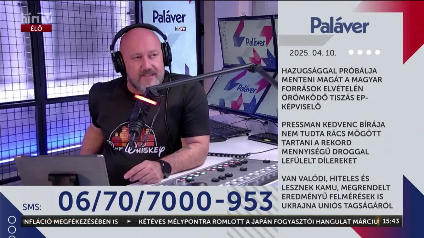 Paláver - Hazugsággal próbálja menteni magát a magyar források elvételén örömködő tiszás EP-képviselő