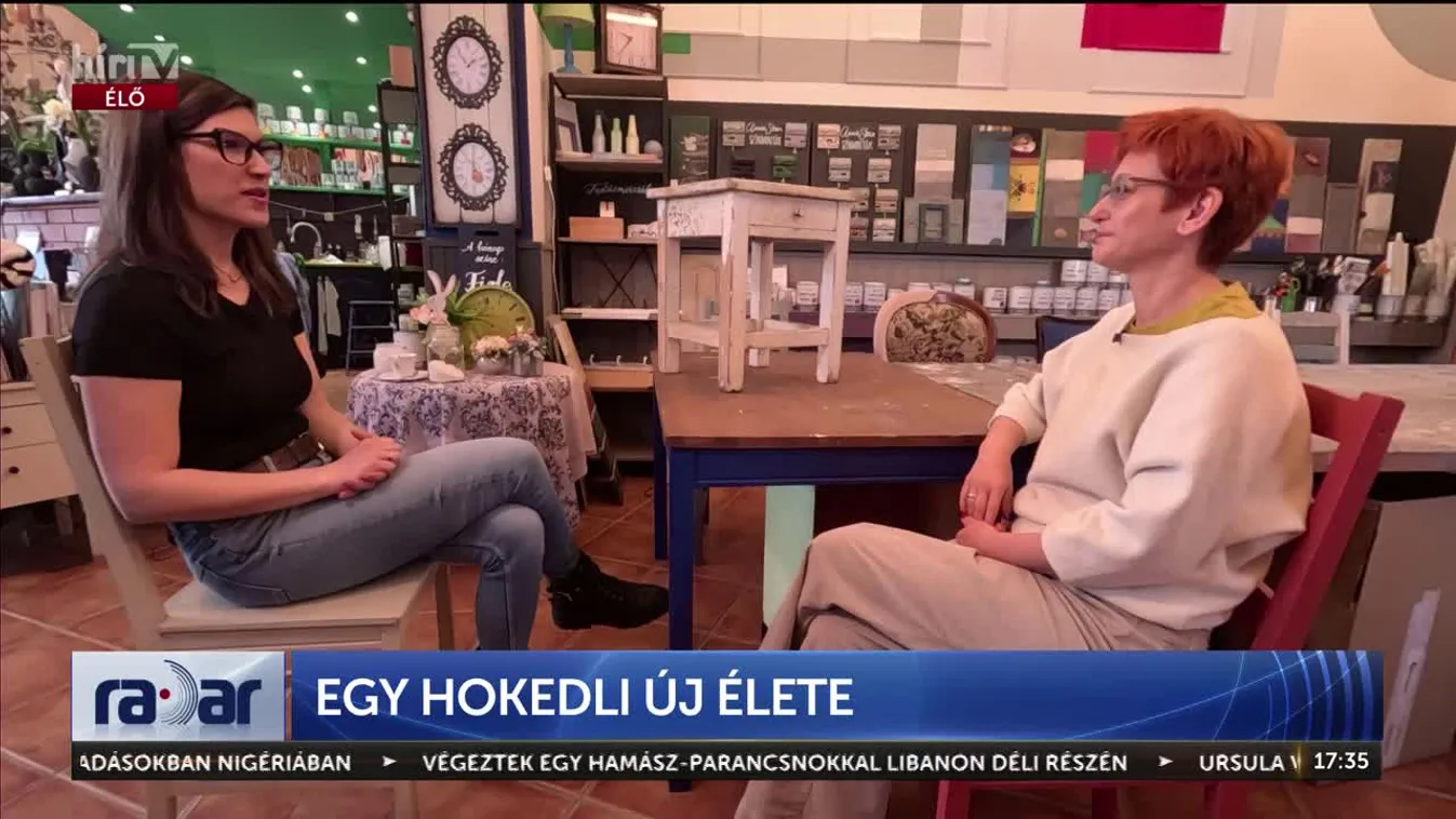 Radar - Egy hokedli új élete + videó