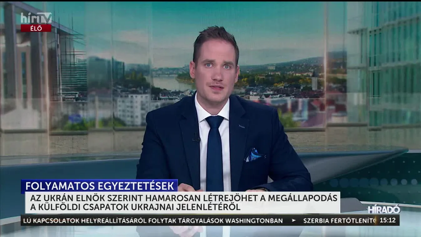 AZ UKRÁN ELNÖK SZERINT HAMAROSAN LÉTREJÖHET A MEGÁLLAPODÁS A KÜLFÖLDI CSAPATOK UKRAJNAI JELENLÉTÉRŐL