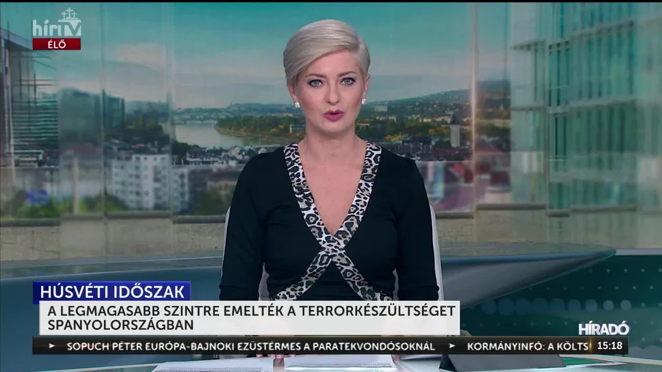 A LEGMAGASABB SZINTRE EMELTÉK A TERRORKÉSZÜLTSÉGET SPANYOLORSZÁGBAN
