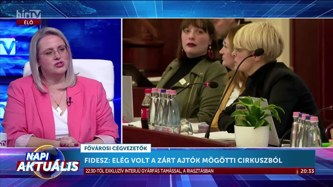 Napi aktuális - Szepesfalvy Anna: Ma ismét besült a tiszás mutyis bizottság + videó