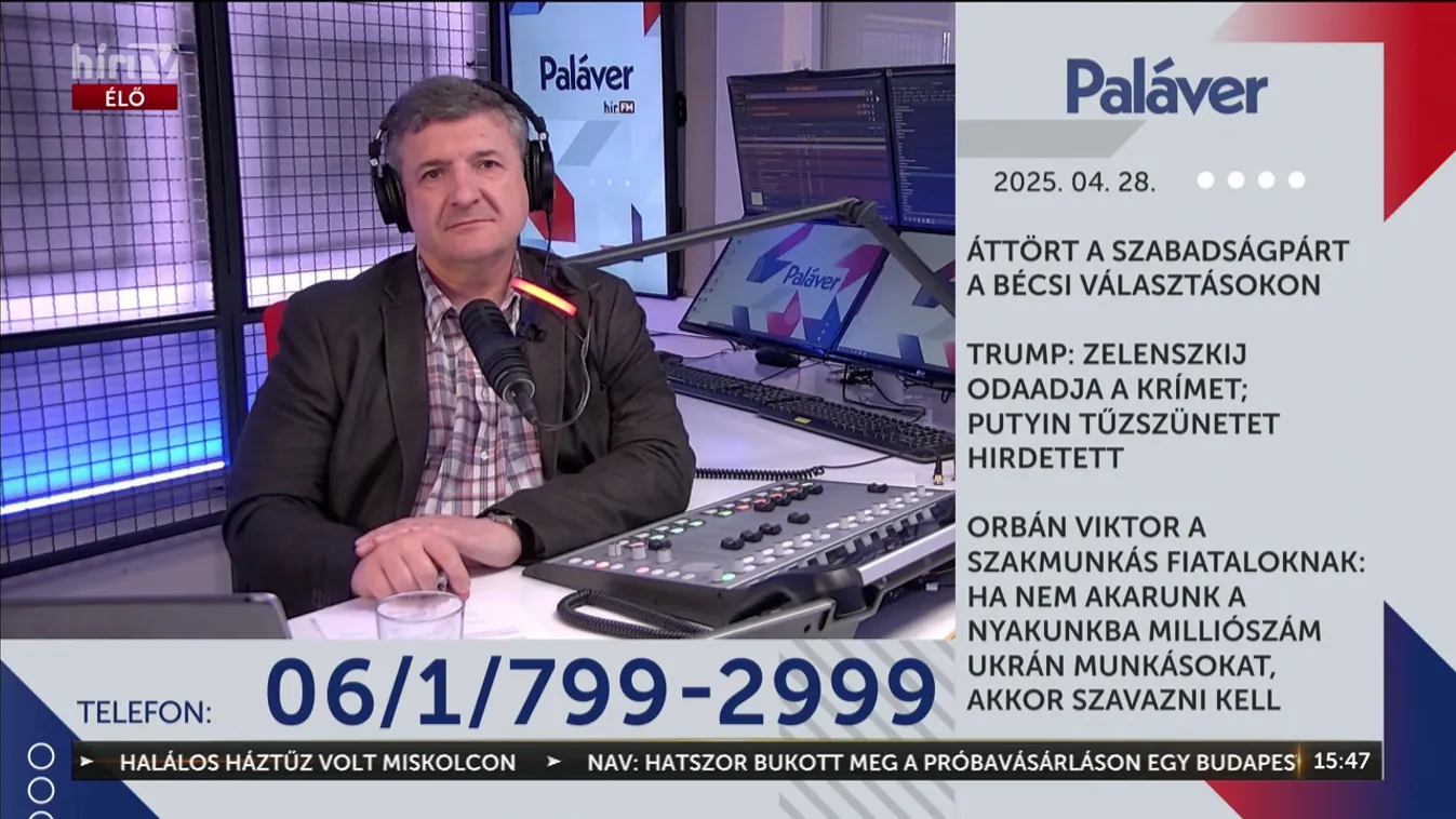 Paláver - Putyin tűzszünetet hirdetett + videó