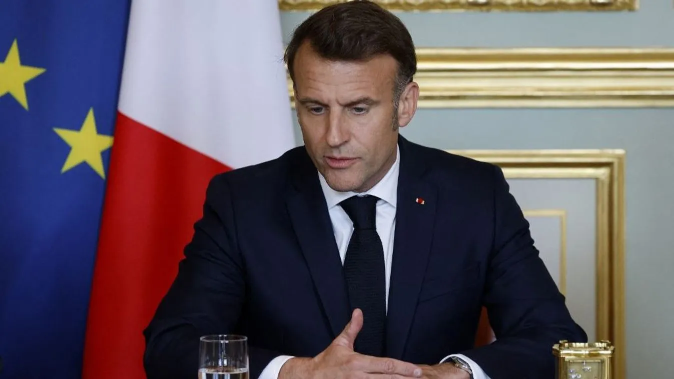 A francia elnök szembeszáll Trumppal