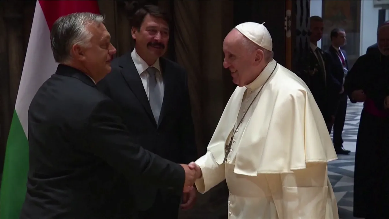 Orbán Viktor: Búcsú Ferenc pápától + videó