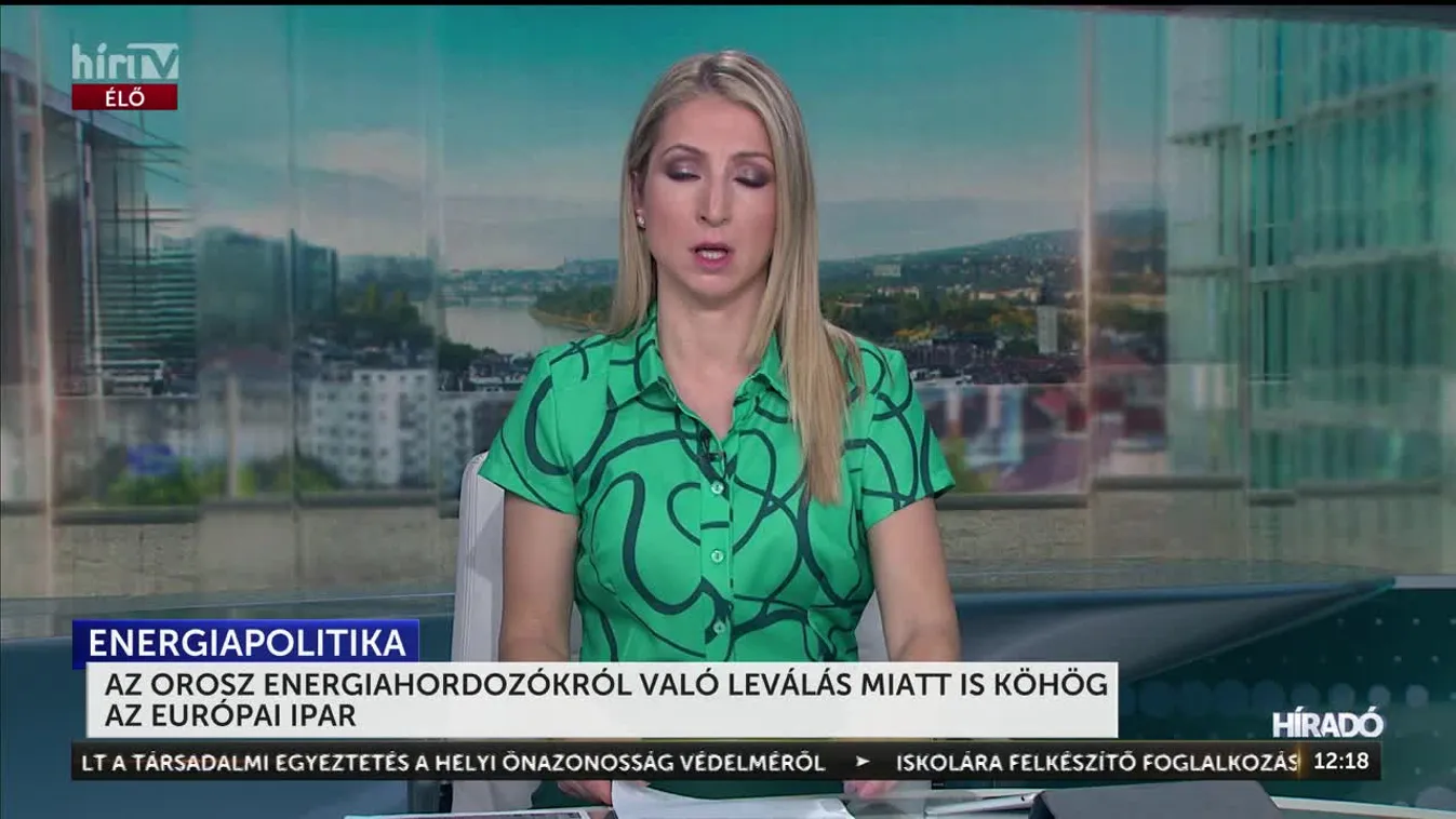 AZ OROSZ ENERGIAHORDOZÓKRÓL VALÓ LEVÁLÁS MIATT IS KÖHÖG AZ EURÓPAI IPAR