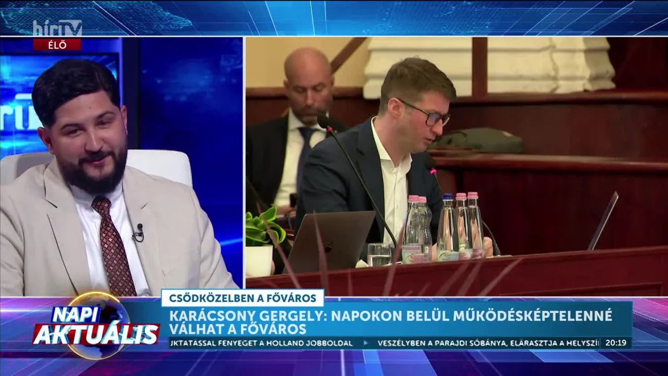 Napi aktuális - Radics Béla: Budapest költségvetése jogszabályellenes + videó