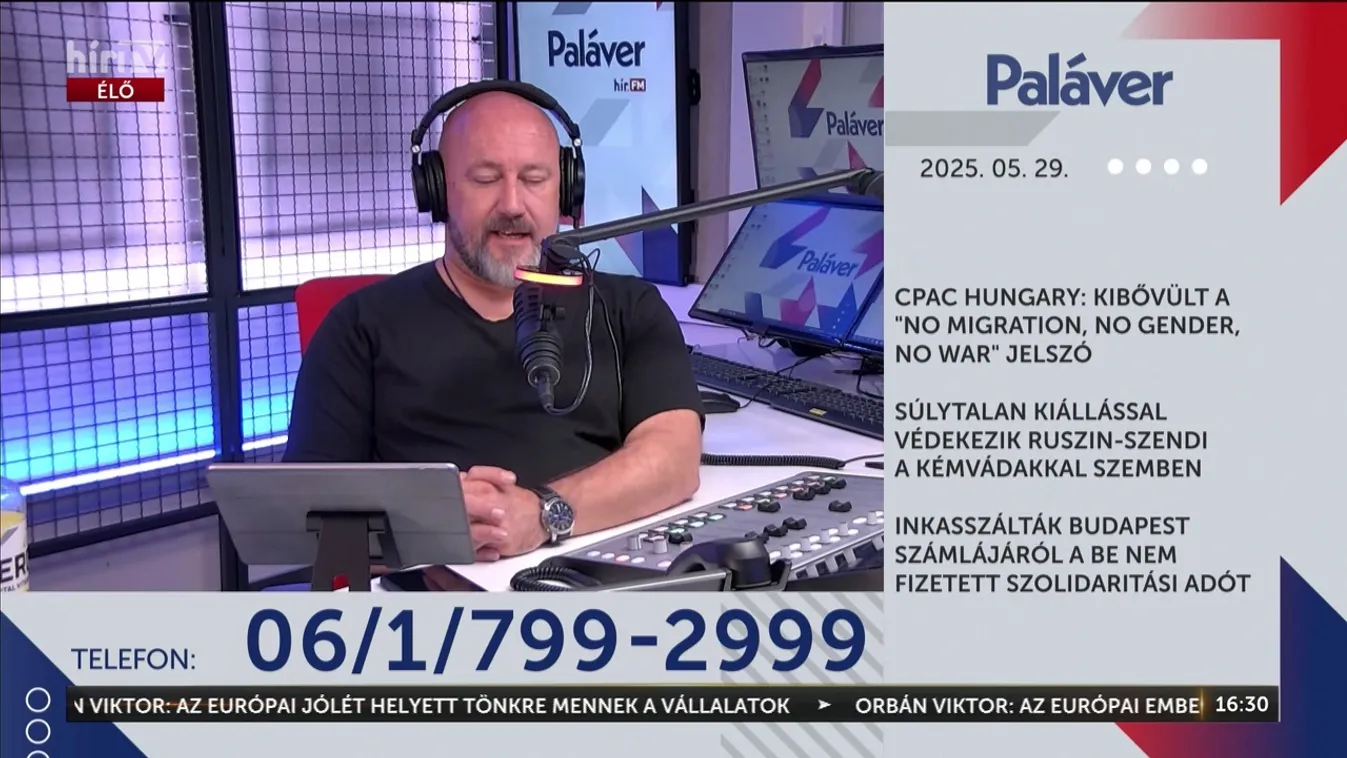 Paláver - Inkasszálták Budapest számlájáról a be nem fizetett szolidaritási adót + videó