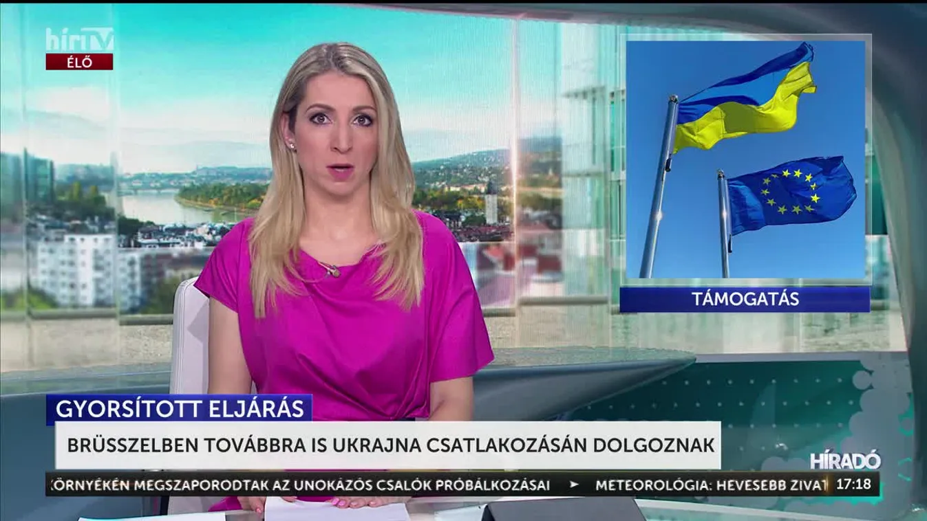 BRÜSSZELBEN TOVÁBBRA IS UKRAJNA CSATLAKOZÁSÁN DOLGOZNAK