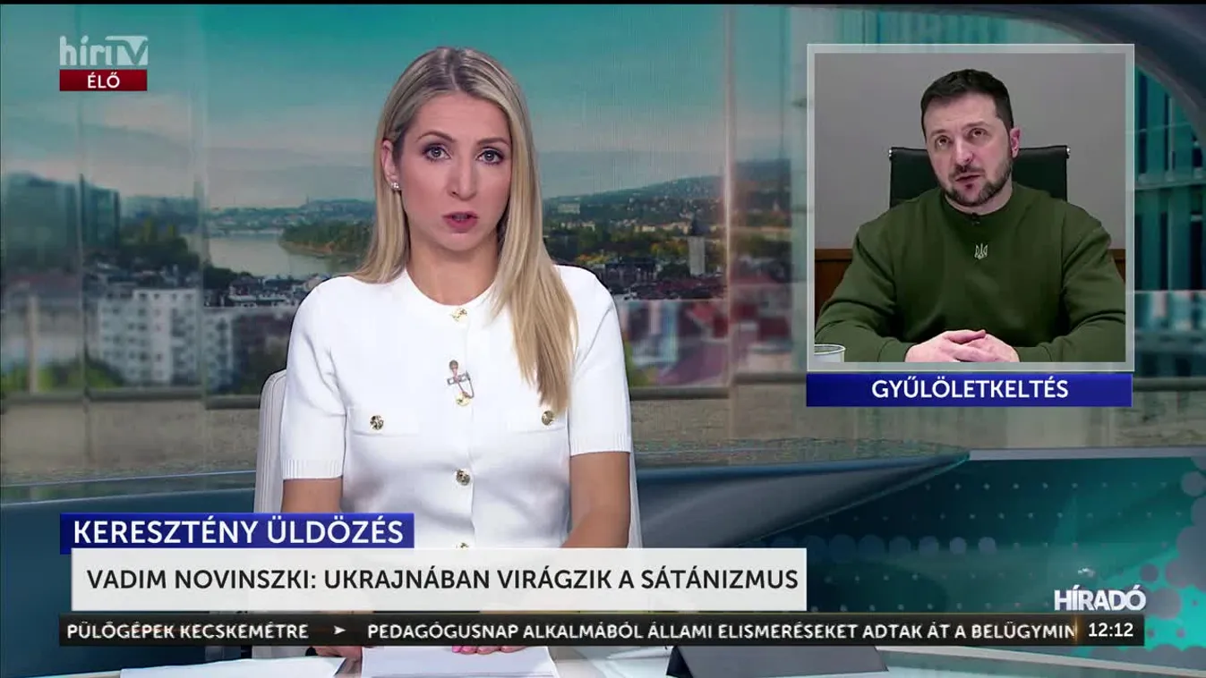 VADIM NOVINSZKI: UKRAJNÁBAN VIRÁGZIK A SÁTÁNIZMUS