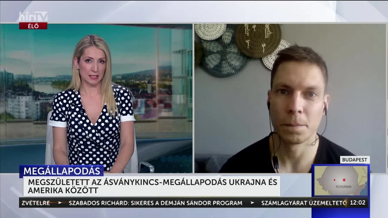 MEGSZÜLETETT AZ ÁSVÁNYKINCS-MEGÁLLAPODÁS UKRAJNA ÉS AMERIKA KÖZÖTT