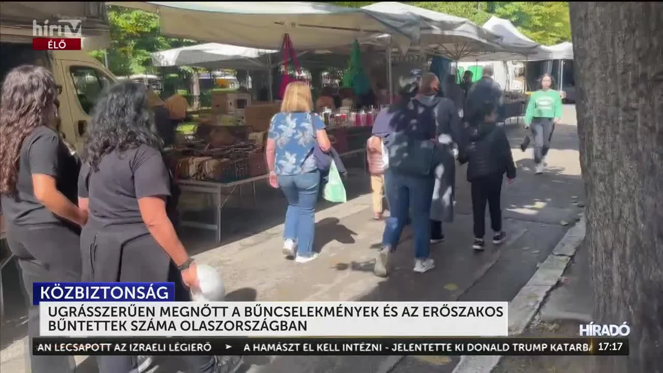 Egyre veszélyesebb kimenni az utcára Olaszországban + videó