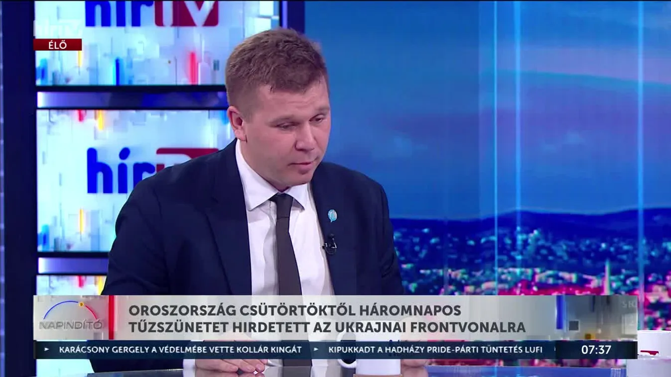 Háború Ukrajnában - Oroszország háromnapos tűzszünetet hirdetett az ukrajnai frontvonalra