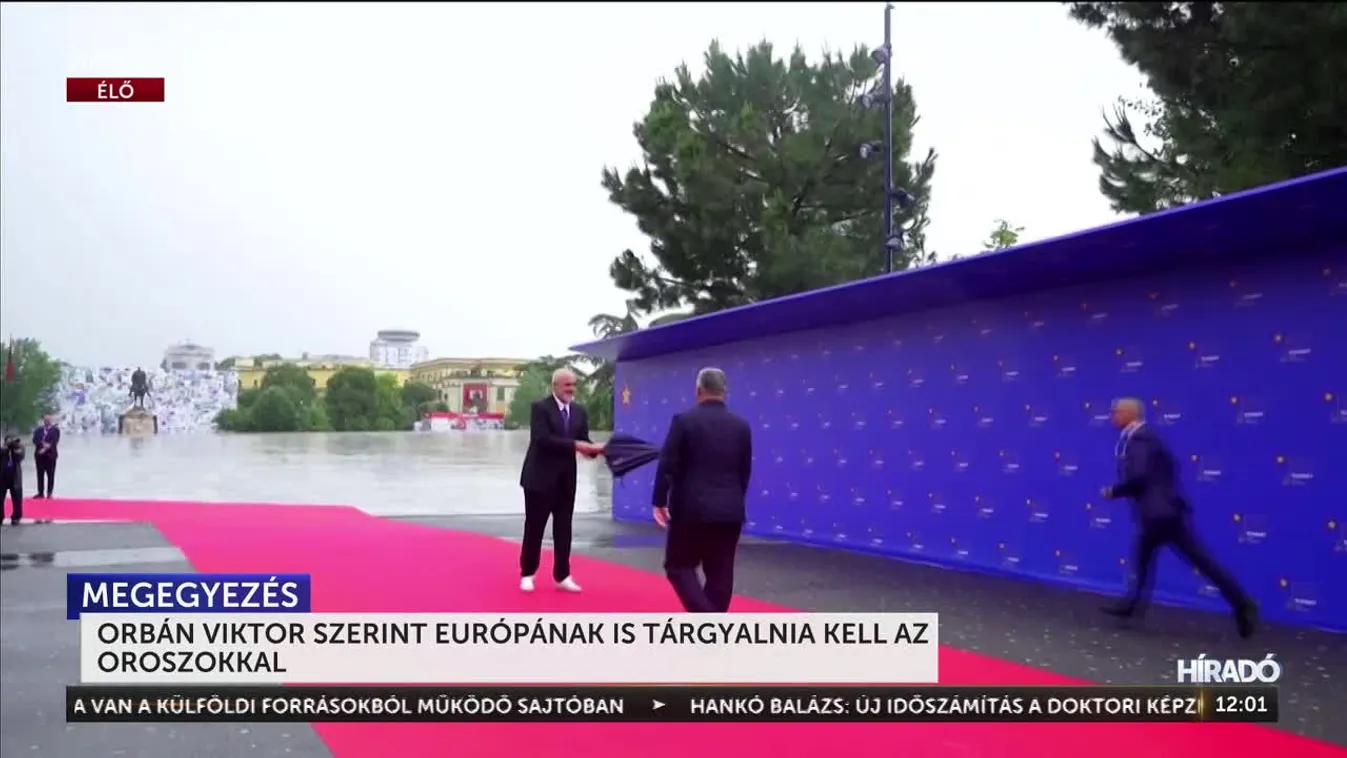 ORBÁN VIKTOR SZERINT EURÓPÁNAK IS TÁRGYALNIA KELL AZ OROSZOKKAL
