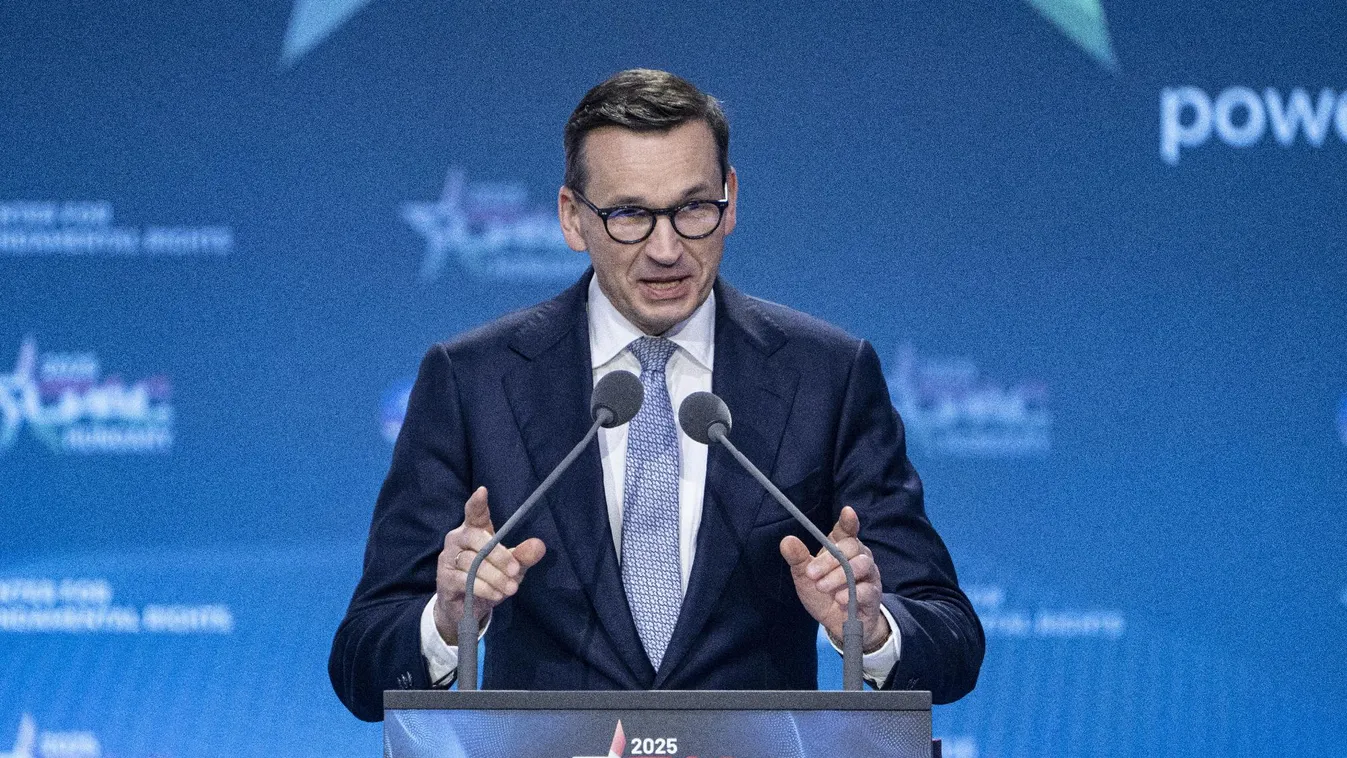 Napi aktuális - CPAC Magyarország: Mateusz Morawiecki + videó