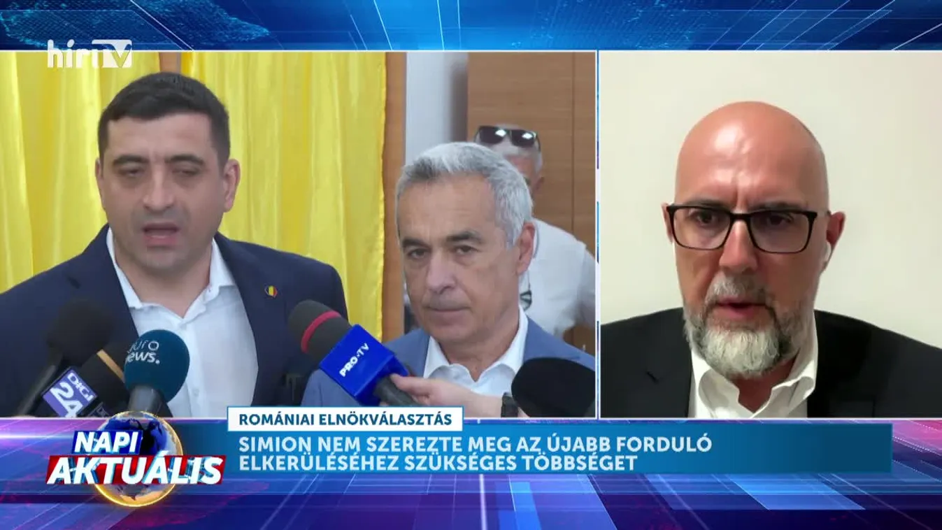 Napi aktuális - Kelemen Hunor: Lezajlott romániai választás első fordulója + videó