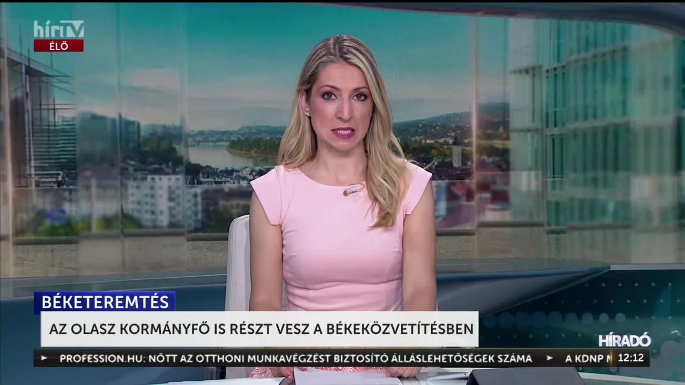 AZ OLASZ KORMÁNYFŐ IS RÉSZT VESZ A BÉKEKÖZVETÍTÉSBEN