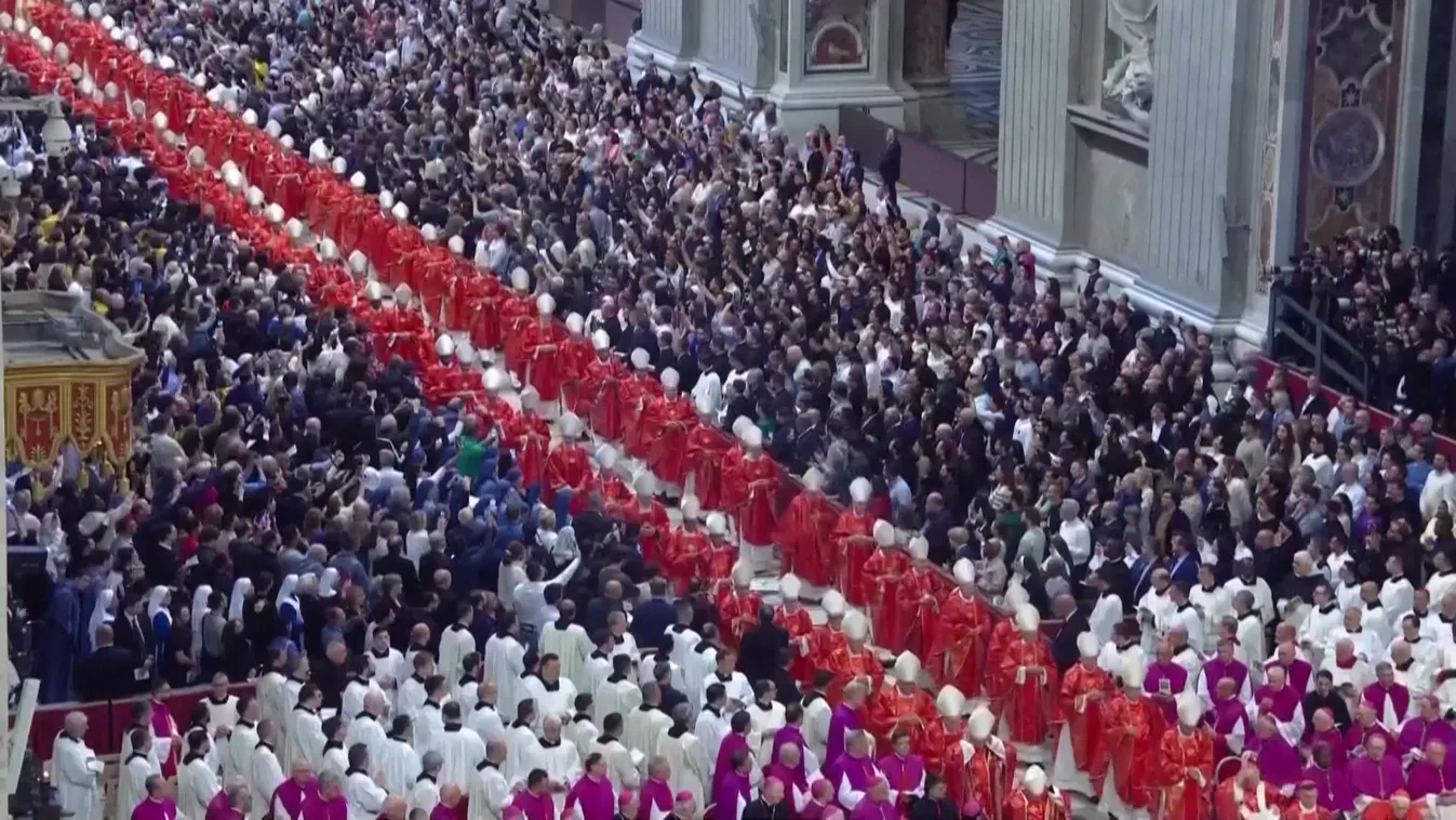 133 bíboros dönt az új pápáról + videó