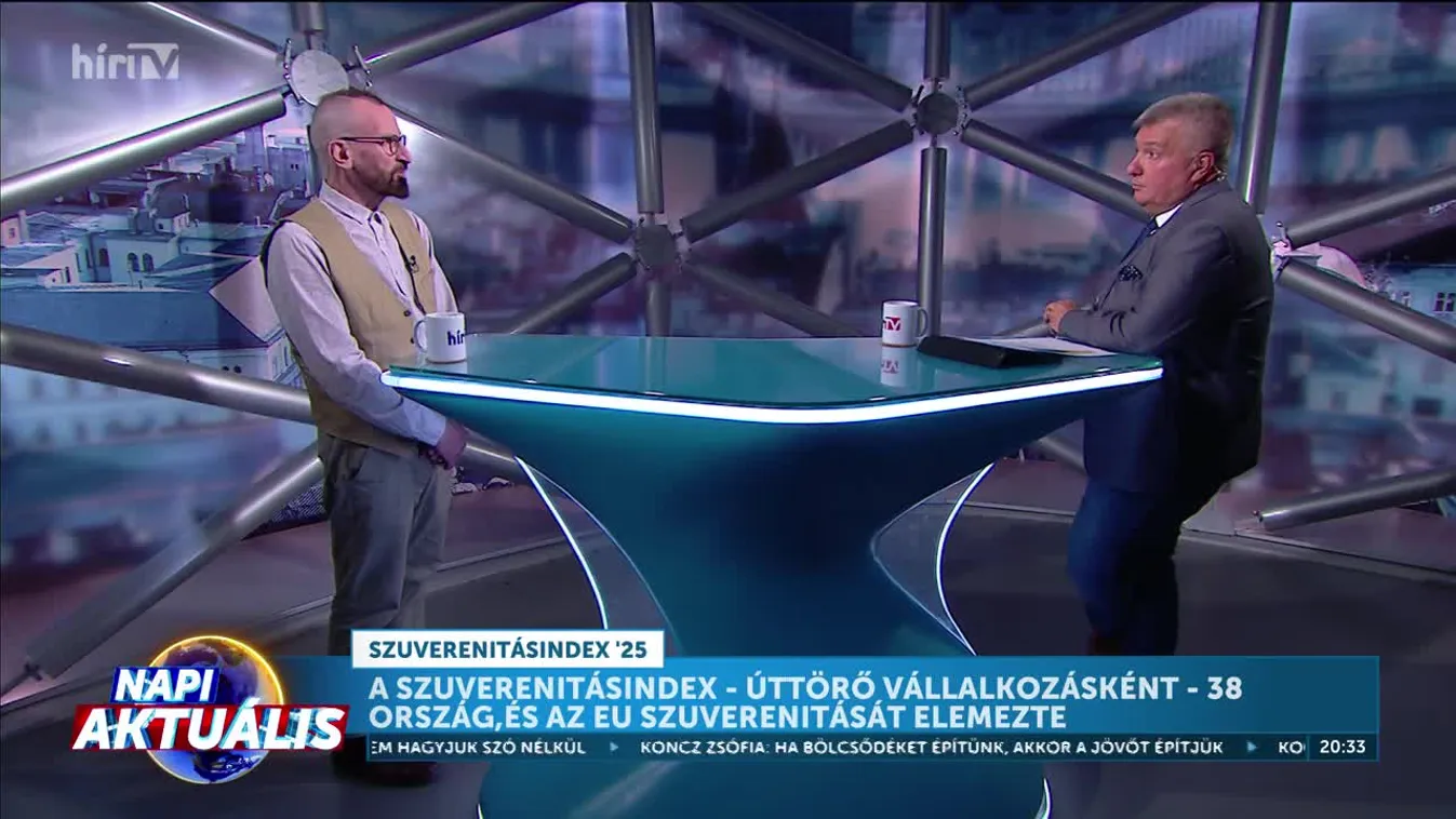 Napi aktuális - Szuverenitásindex '25