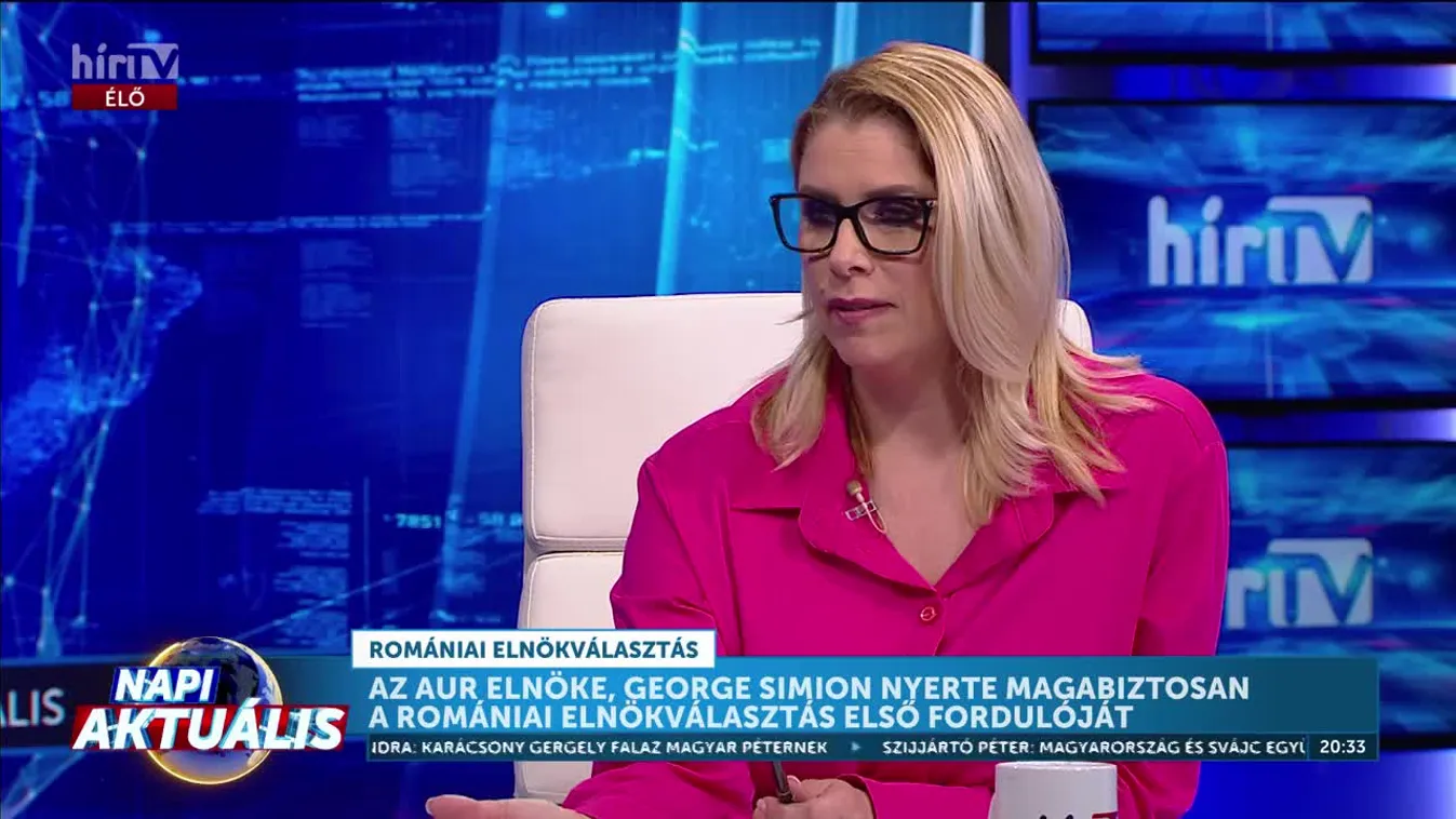 Napi aktuális - Minden szem Románián az elnökválasztás első fordulója után