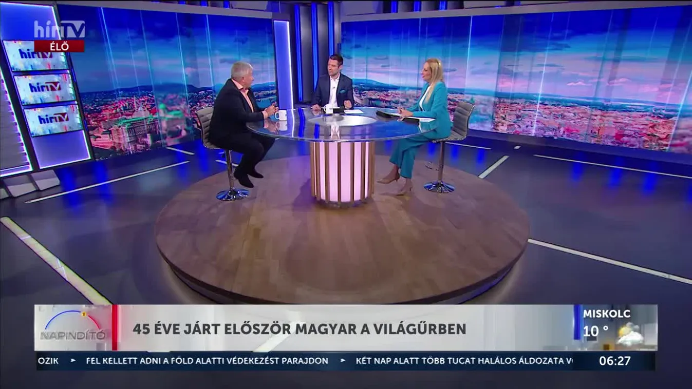 Kapu Tibor és az Axiom 4 startját élőben közvetíti a HírTV június 8-án