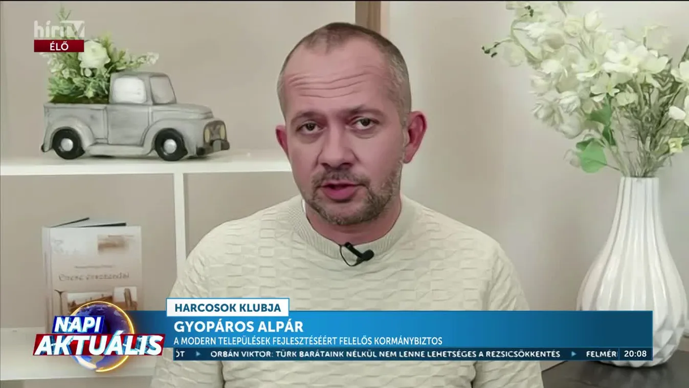 Napi aktuális - Gyopáros Alpár - A falu nem a múlt, hanem a jövő