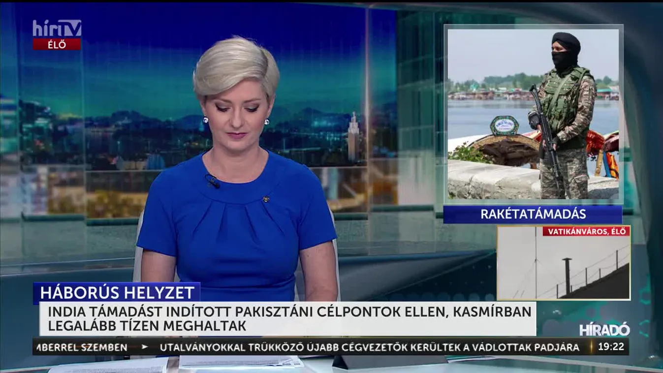 INDIA TÁMADÁST INDÍTOTT PAKISZTÁNI CÉLPONTOK ELLEN, KASMÍRBAN LEGALÁBB TÍZEN MEGHALTAK