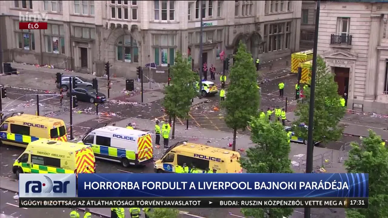 Radar - A Liverpool örömünnepe horrorba torkollott + videó