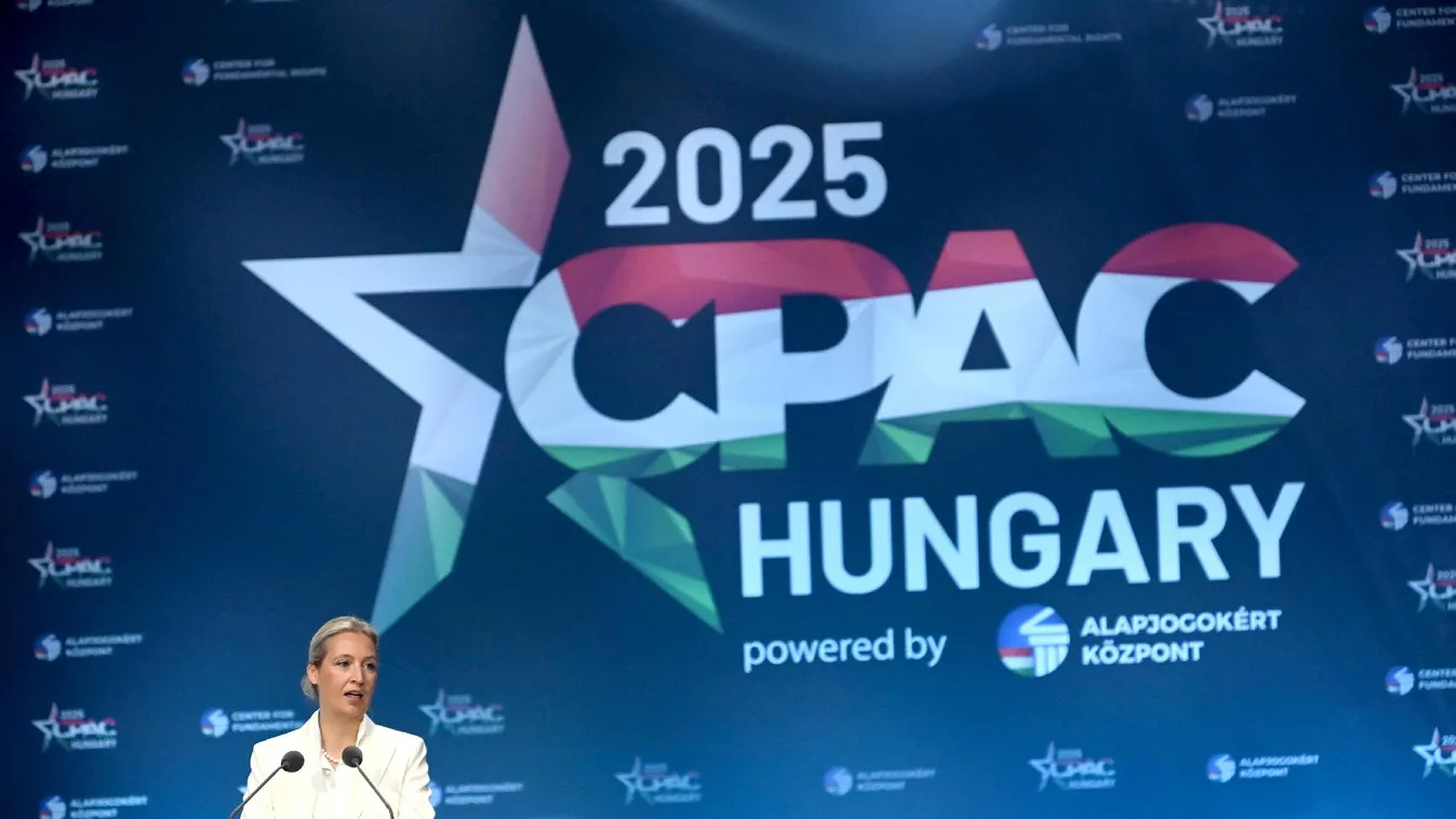 Alice Weidel a CPAC Hungary-n: Németországban manipulálják az alkotmányt + videó