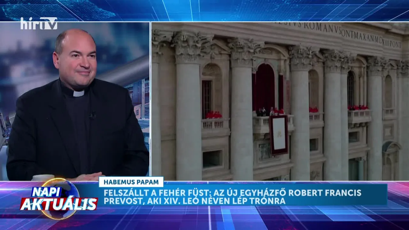 Napi aktuális - XIV. Leó pápa 1955-ben született Chicagóban
