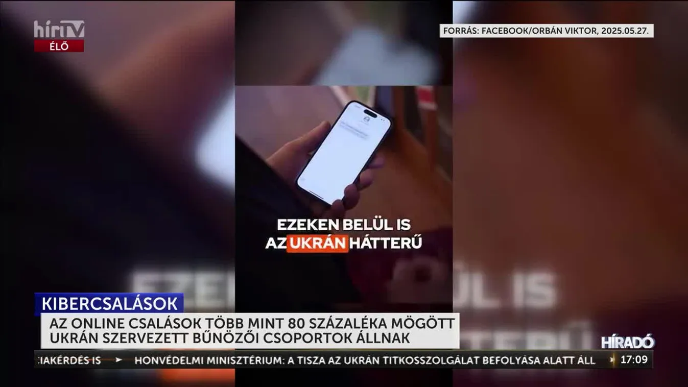 Az online csalások több mint nyolcvan százaléka mögött ukrán szervezett bűnözői csoportok állnak + videó