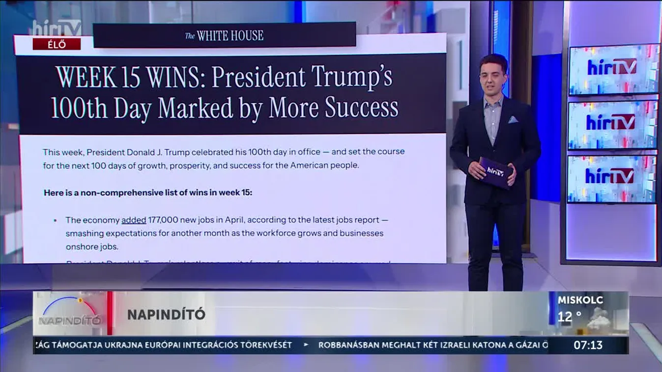 Donald Trump 100 napja