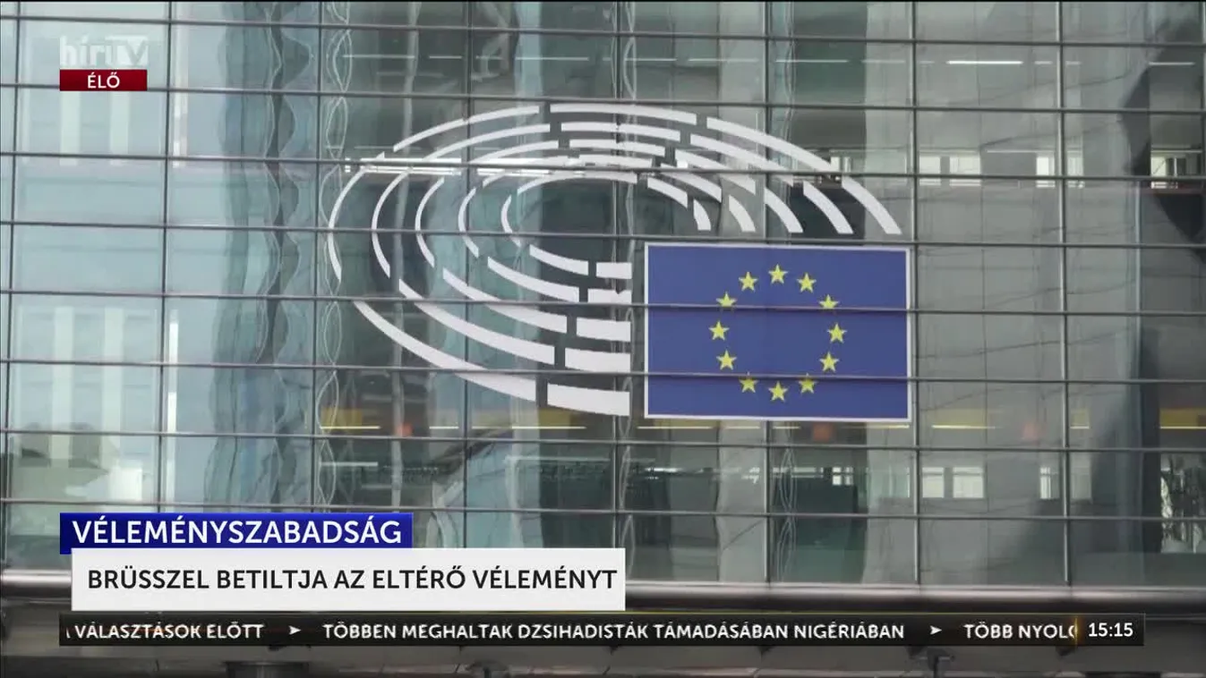 Brüsszel betiltja az eltérő véleményt + videó