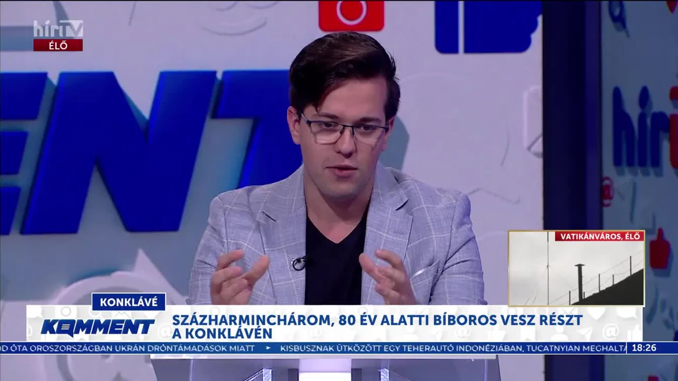 Komment - Megkezdődött a konklávé, a világ szeme a Vatikánon