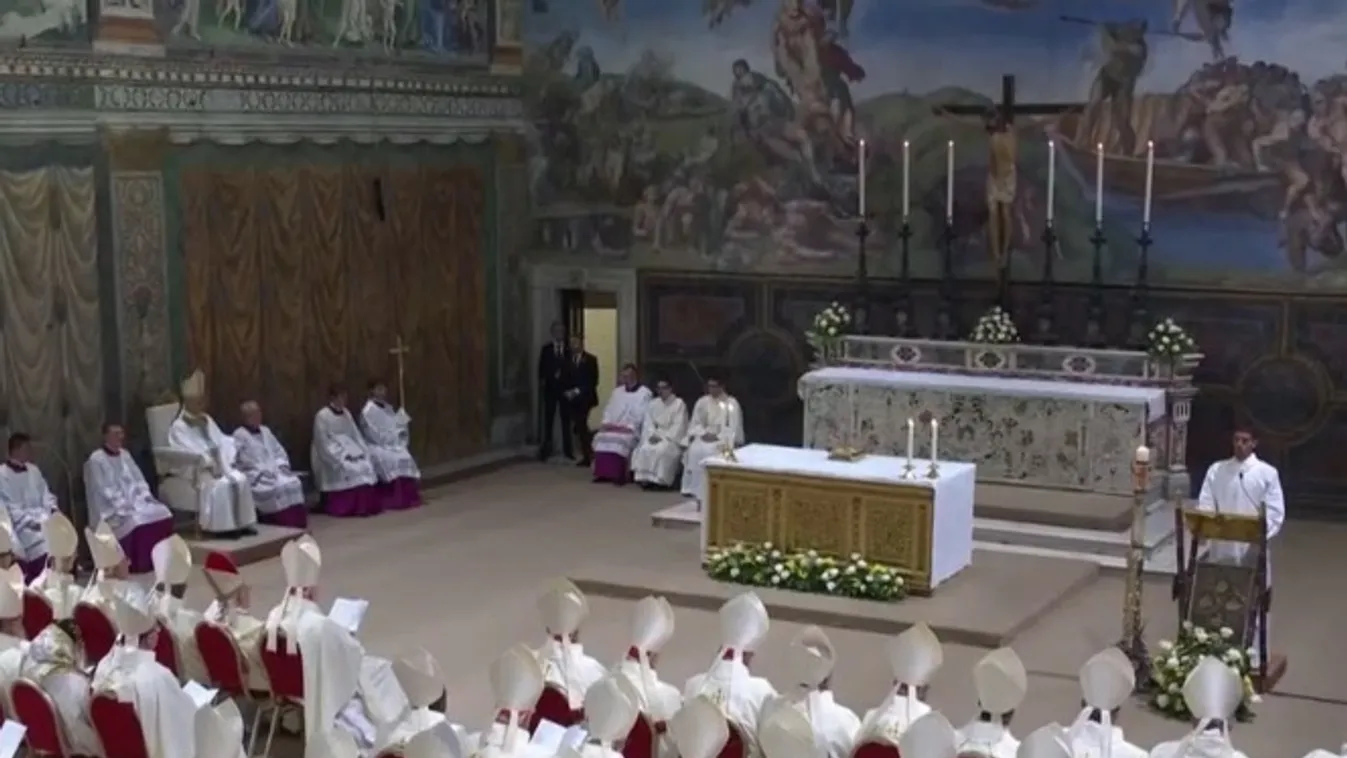 Bíborosokkal közös szentmisén kezdte meg hivatalosan a szolgálatot XIV. Leó pápa + videó