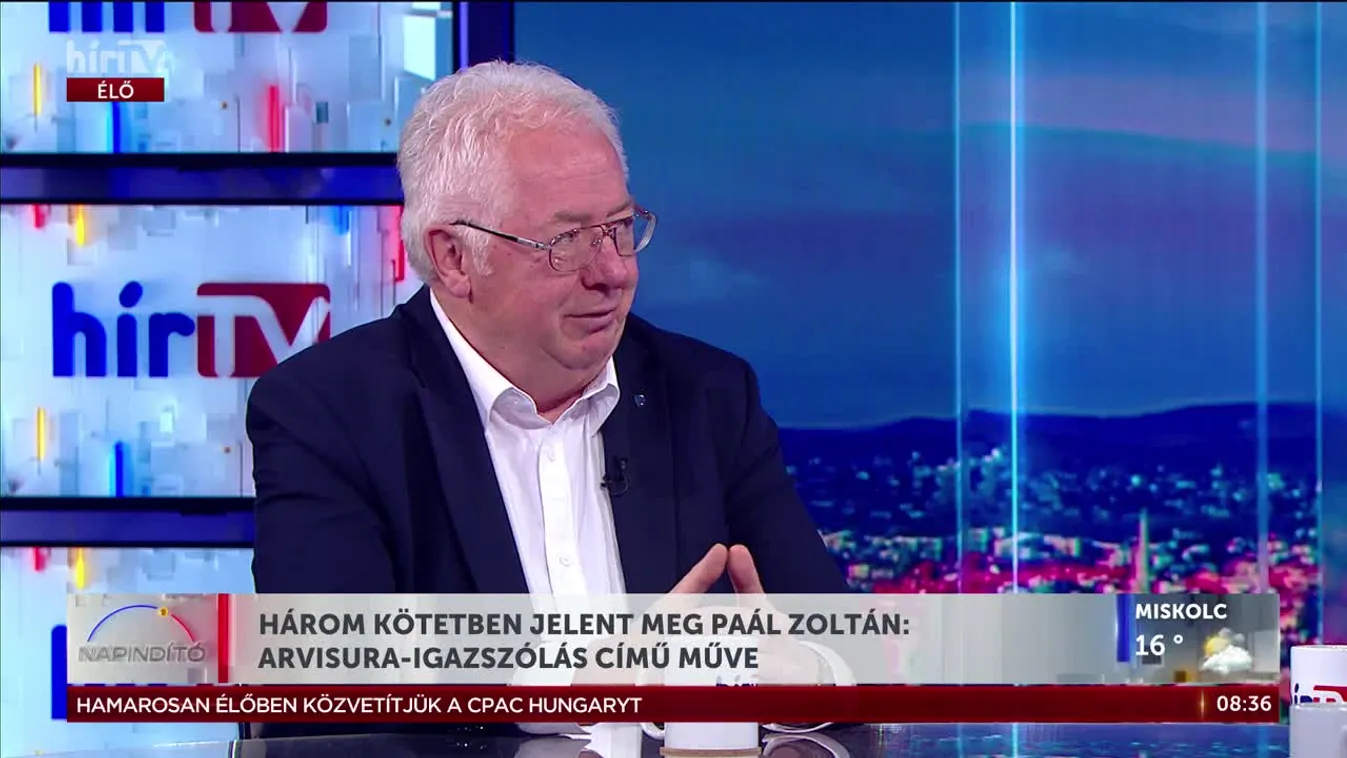 HÁROM KÖTETBEN JELENT MEG PAÁL ZOLTÁN: ARVISURA-IGAZSZÓLÁS CÍMŰ MŰVE