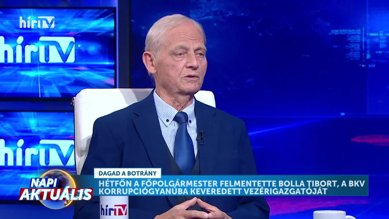 Minden vádat tagad a BKV vezérigazgatói posztjából felmentett Bolla Tibor