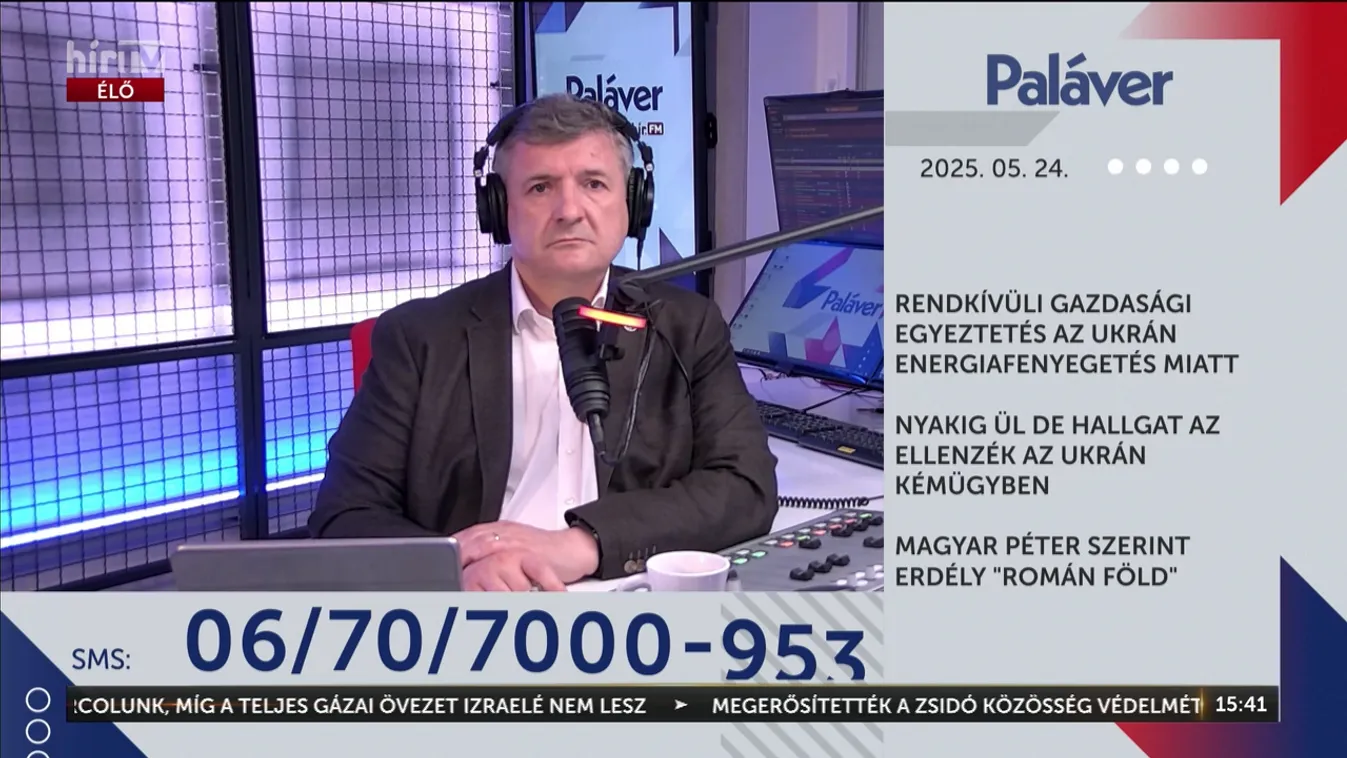 Paláver: Magyar Péter szerint Erdély ,,Román föld"  + videó