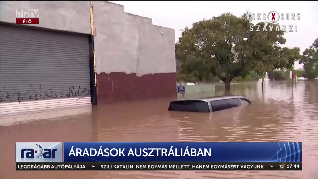 Radar - Brutális áradások vannak Ausztráliában