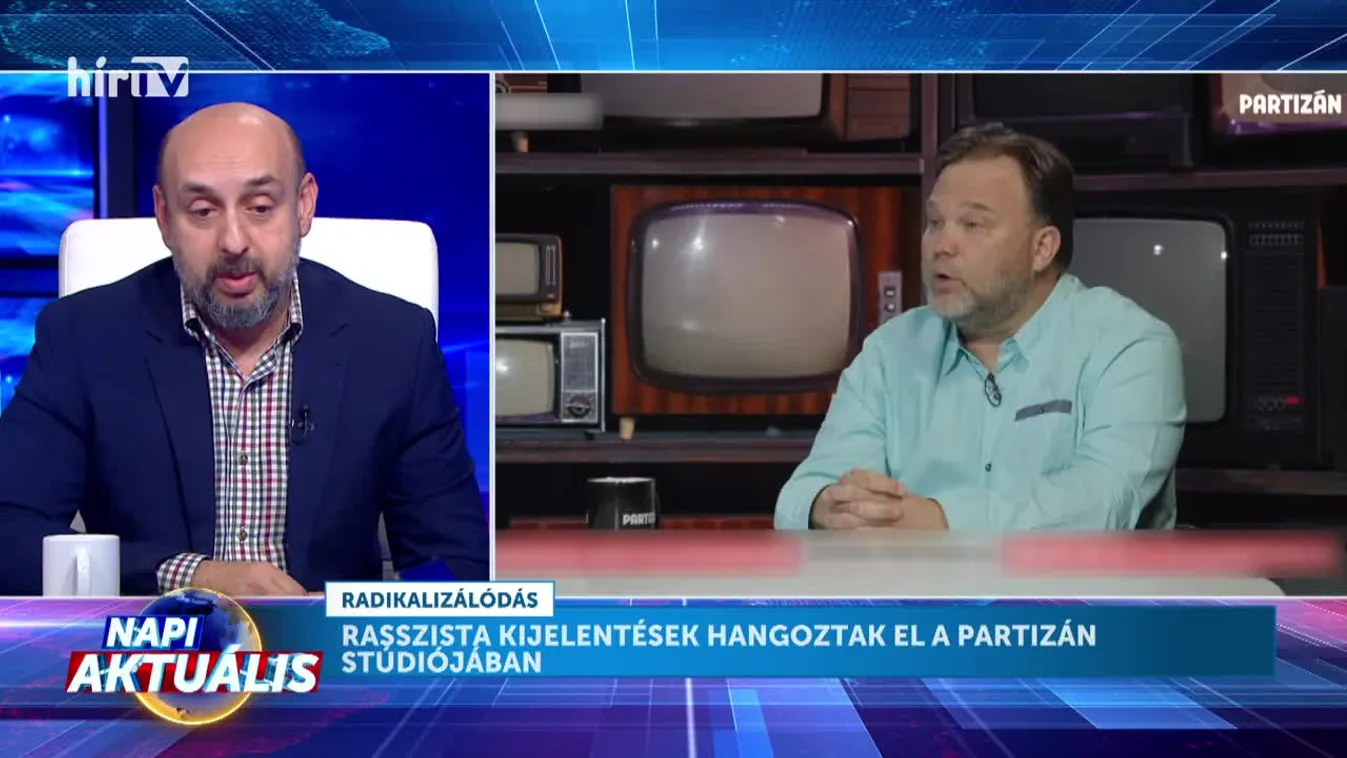 Napi aktuális - Rasszista kijelentések hangoztak el a Partizán stúdiójában