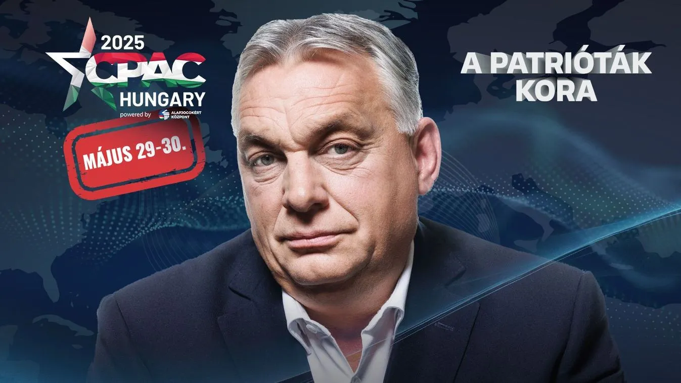 Kövesse a ma kezdődő CPAC Hungary-t a HírTV műsorán élőben