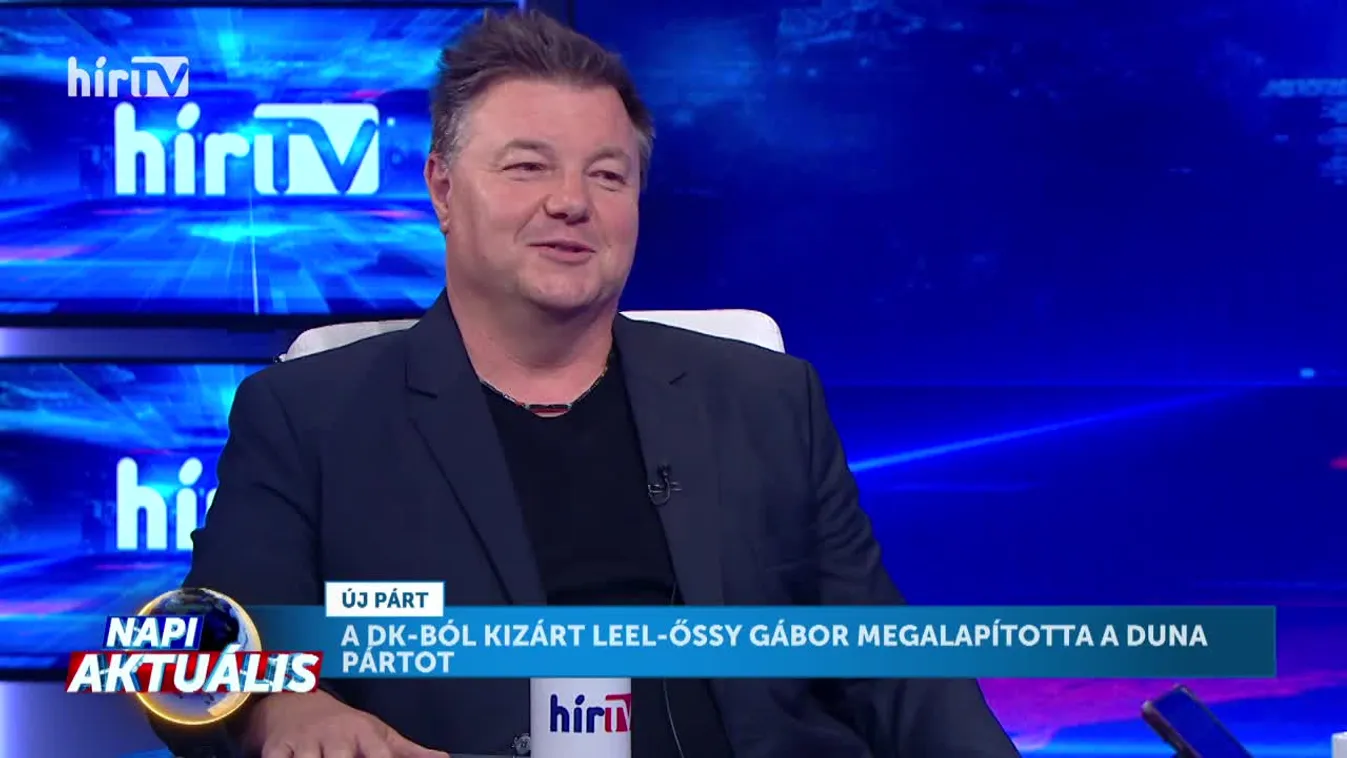 A DK-ból kizárt Leel-Őssy Gábor megalapította a Duna Pártot